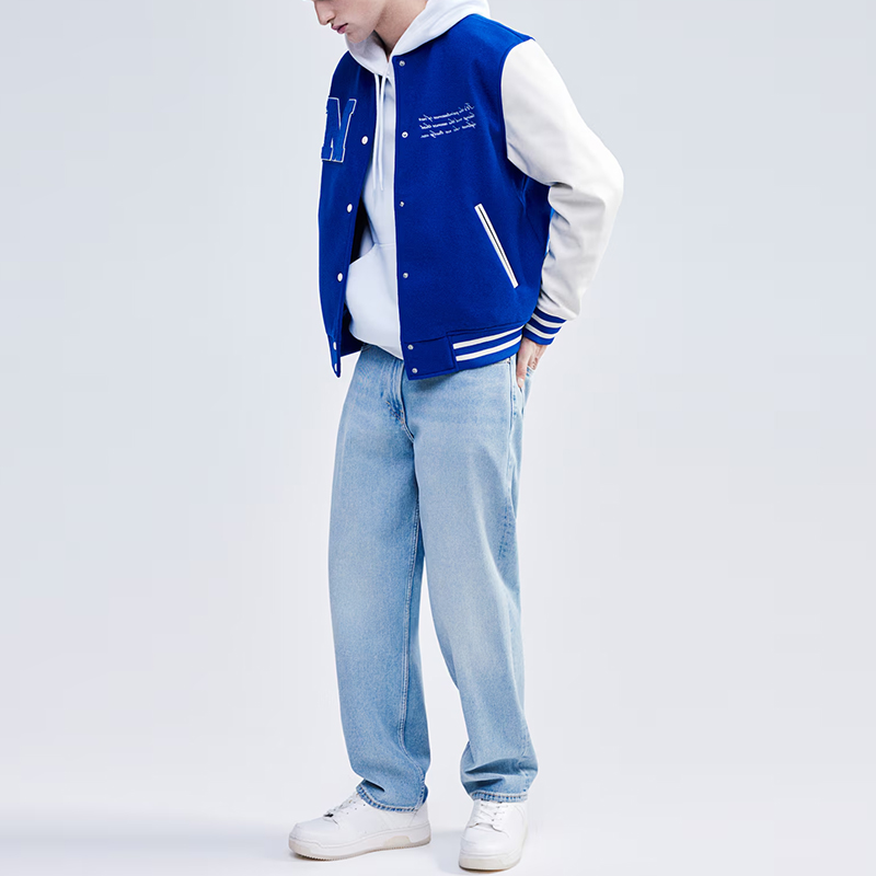 custom varsity jacket by hongfeng